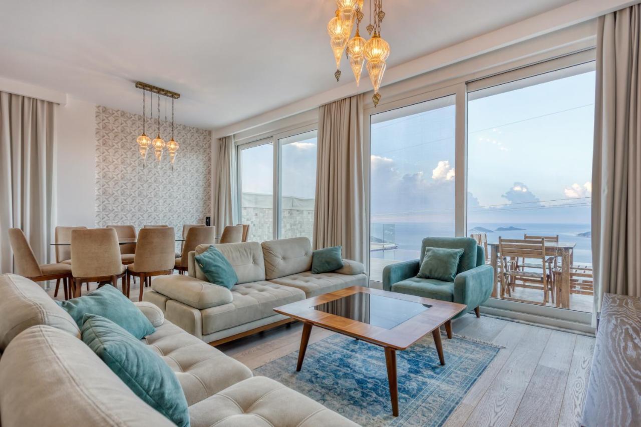 Villa Lucida - Kalkan Hills - Exclusive Villas With Private Pool And Majestic Sea Views المظهر الخارجي الصورة