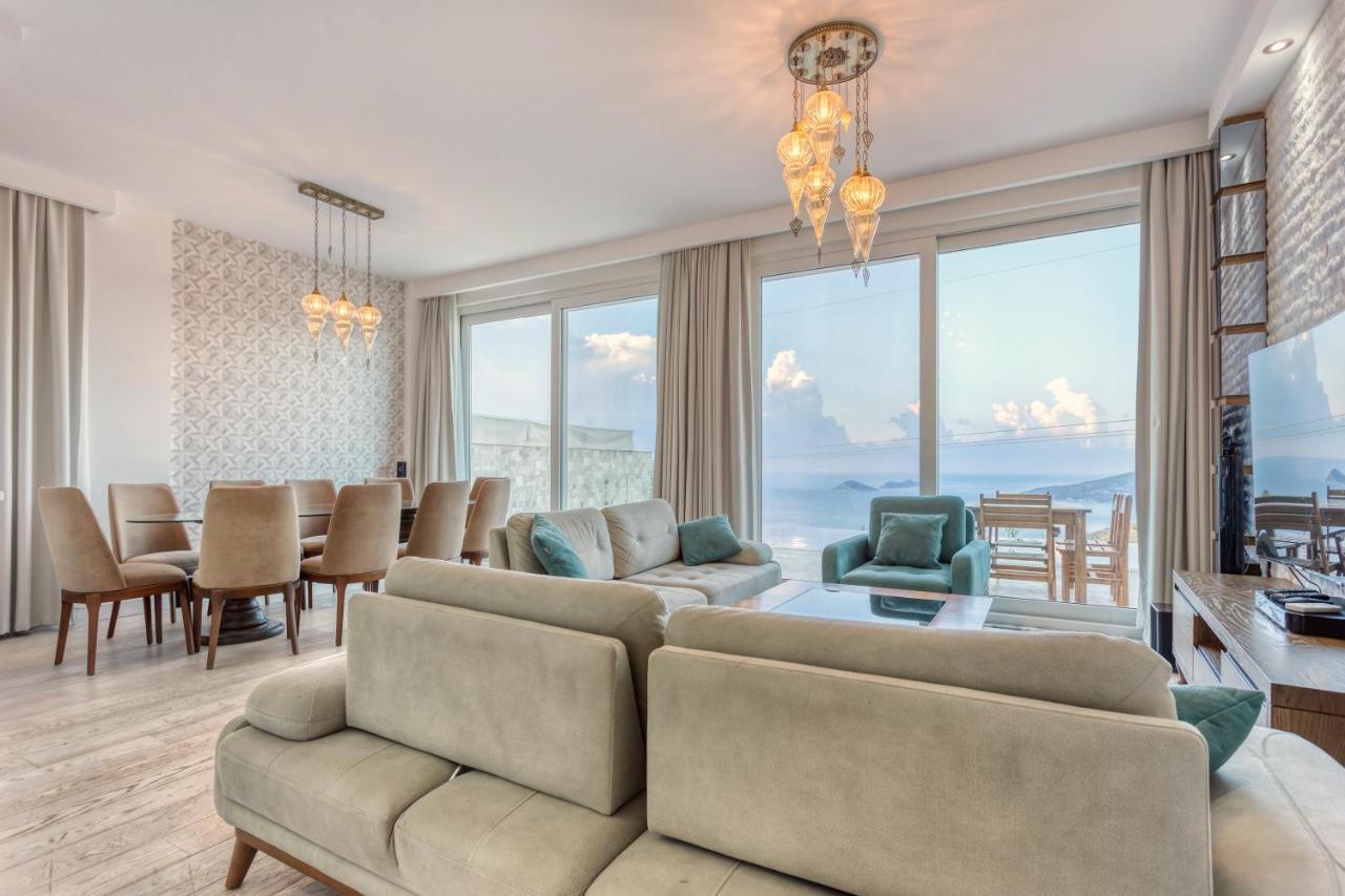 Villa Lucida - Kalkan Hills - Exclusive Villas With Private Pool And Majestic Sea Views المظهر الخارجي الصورة